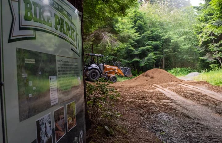 Construction begins on McKay Community Bike Park in Greater Eureka