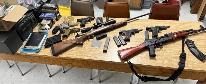 Law enforcement raids Fruitland Ridge cannabis site, seizes guns and stolen cars