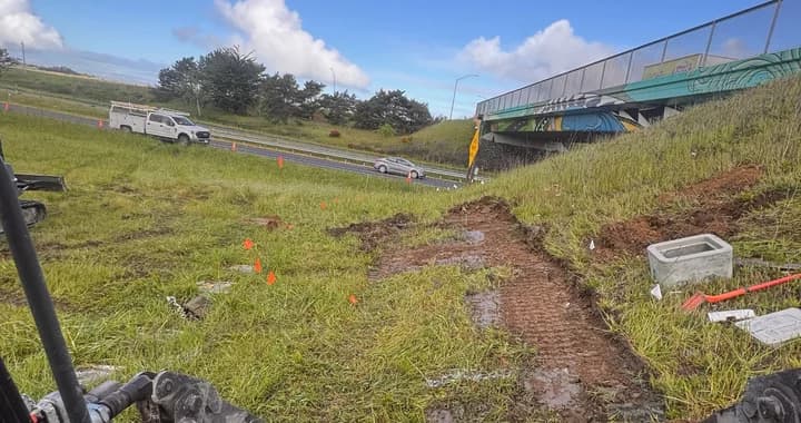 Ground breaks on Eureka’s long-awaited south gateway welcome sign