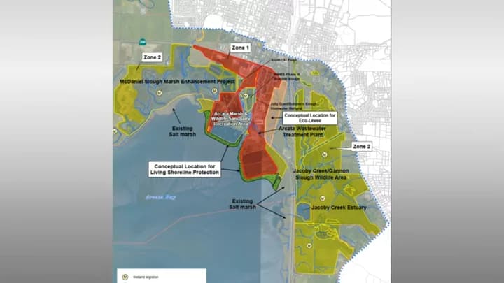 Arcata Adopts Major Local Coastal Program Update Including Sea-Level Planning