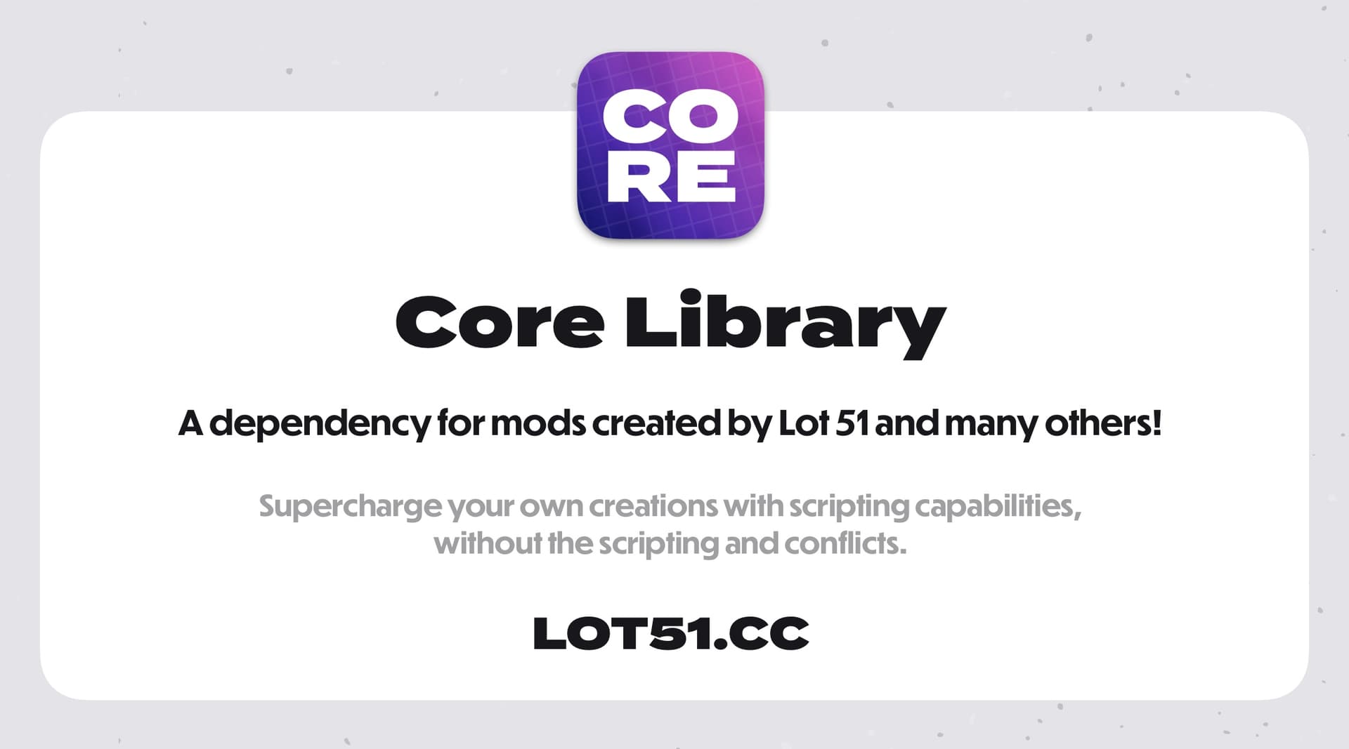 Lot 51 Updates Core Library, Making Sims 4 Mods Safer and Easier