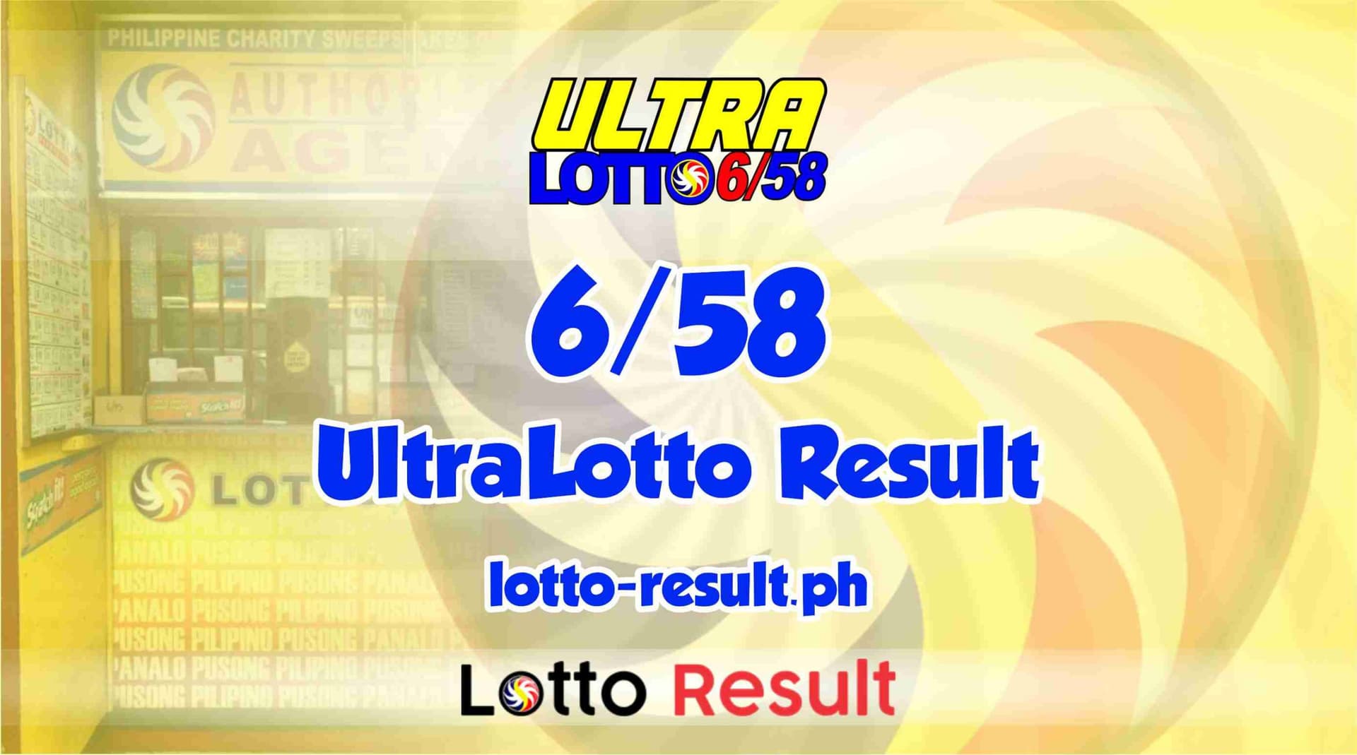 Ultra Lotto 6/58 Jackpots at ₱49.5 Million, PCSO Releases Sunday Result