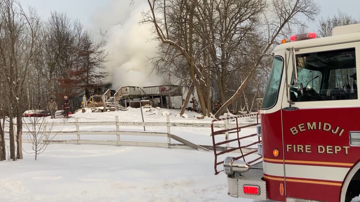 Vehicle Fire Damages Pole Barn Near Bemidji, No Injuries Reported