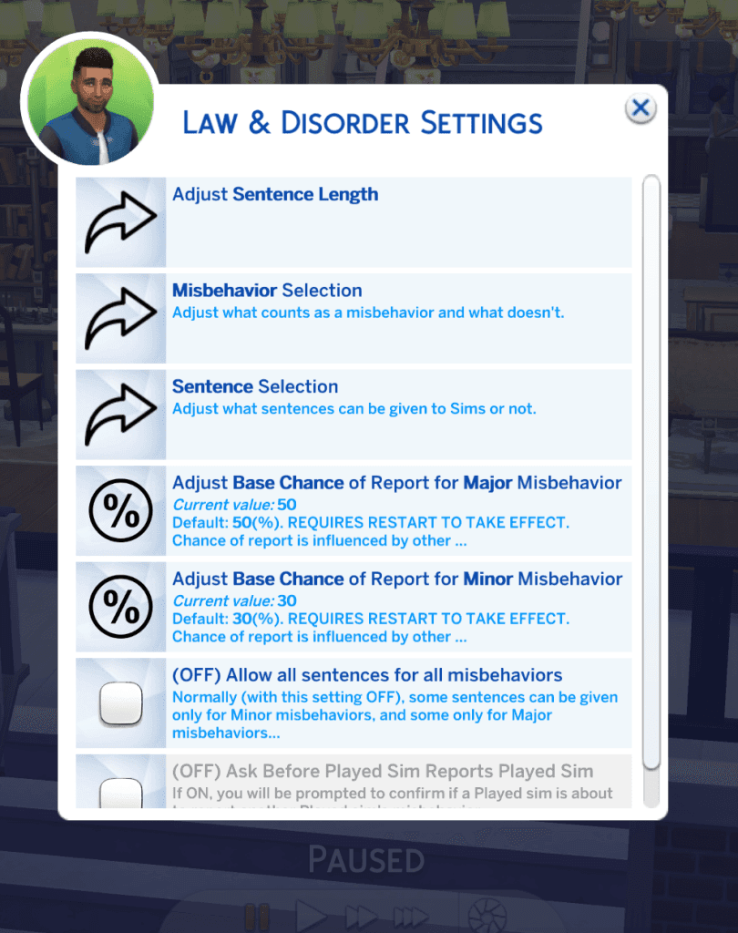 Lumpinou's Law and Disorder Mod Brings Crime and Justice to The Sims 4