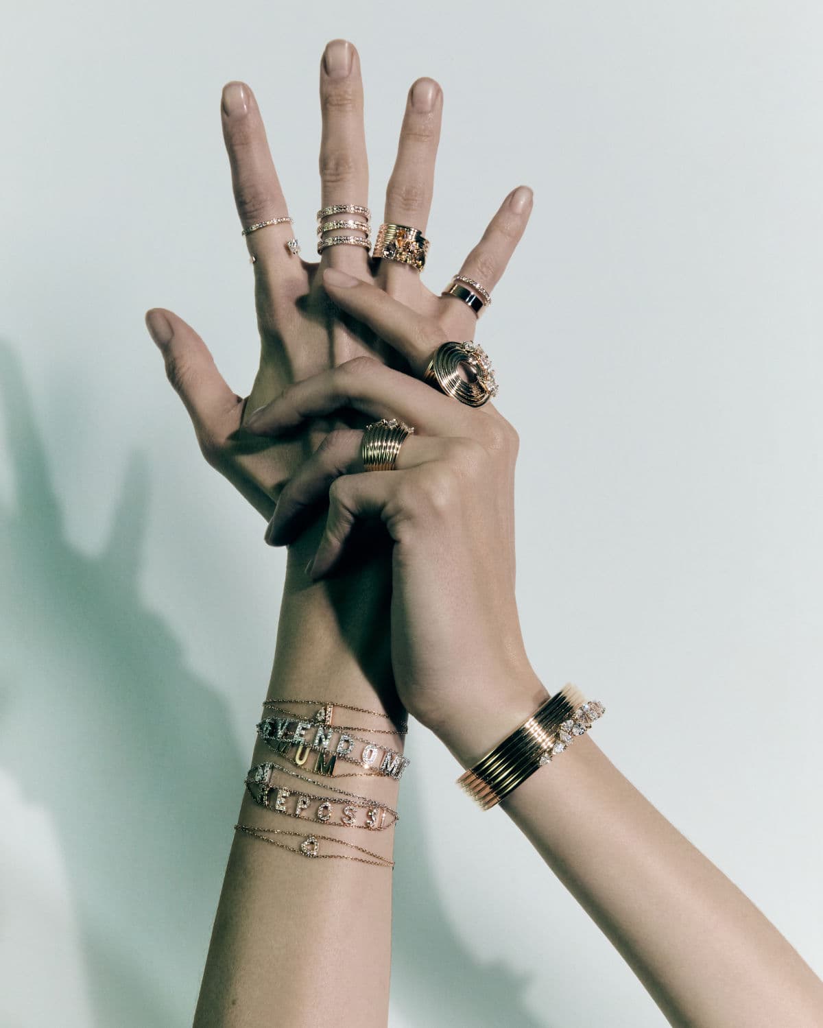 Repossi Revives Letters Collection for 40th Anniversary with Architectural Monogram Update