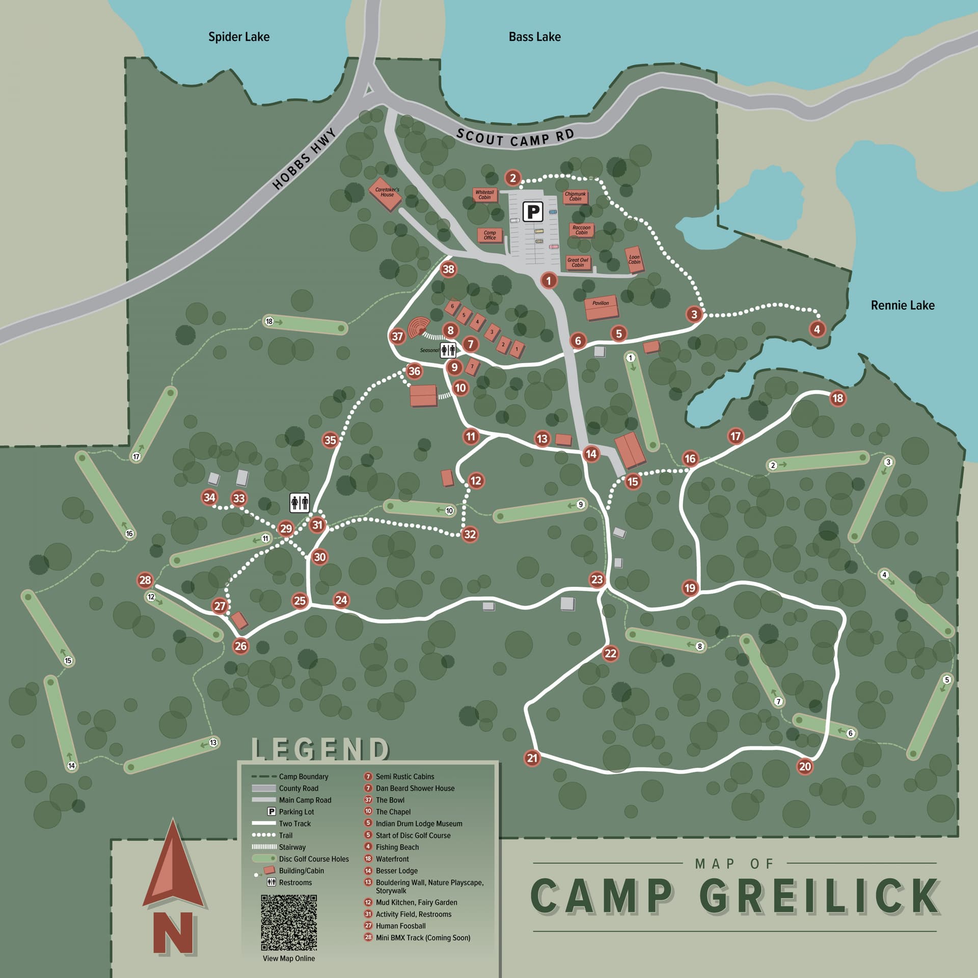 Camp Greilick open house showcases new public park features