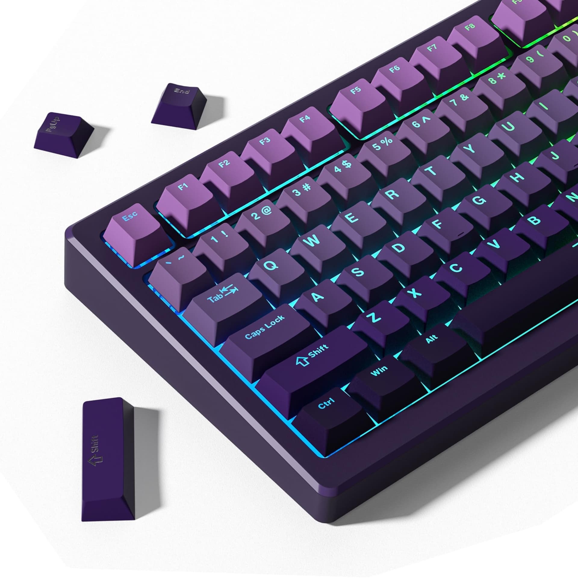 Iqunix Plans PBT Shine-Through Keycaps for MQ80 and Magi Low-Profile Keyboards