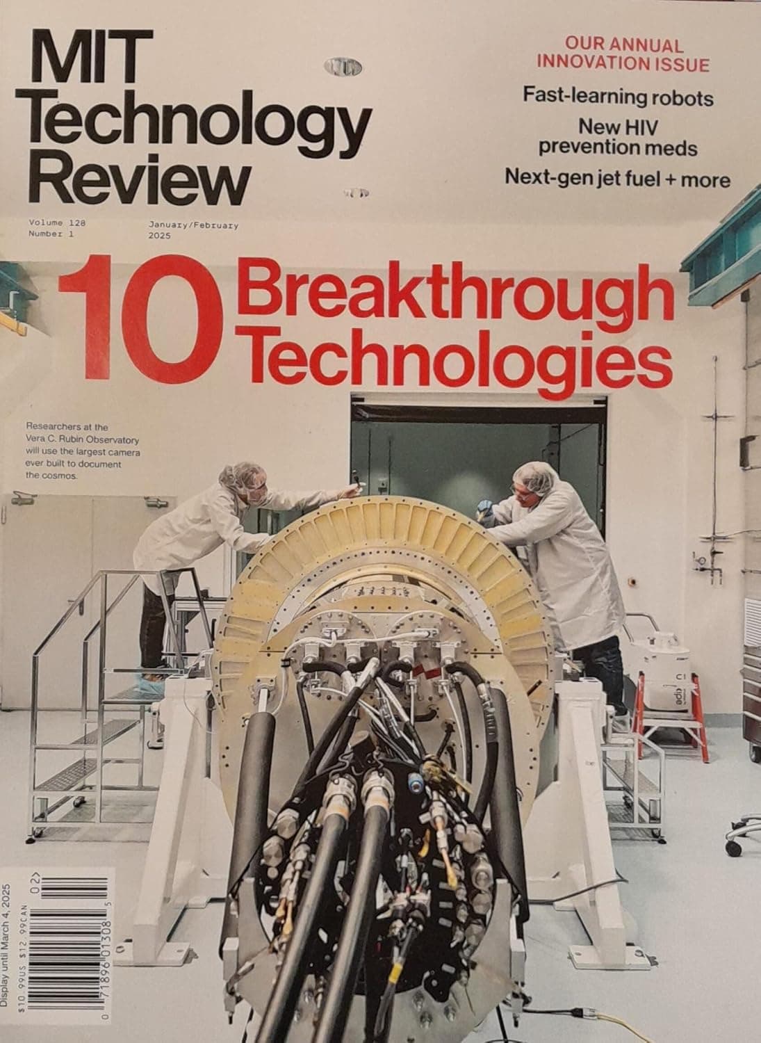 MIT Technology Review Names Ten Breakthroughs Shaping 2025