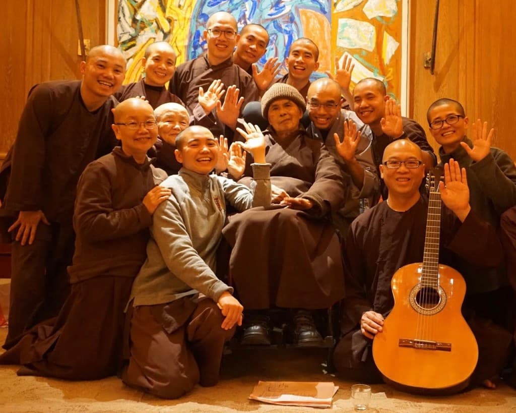Magnolia Grove marks Vesak with walking meditation and Dharma talk