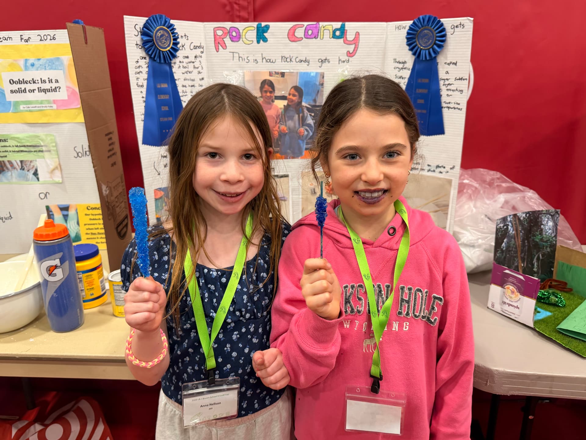 Brown School Students Showcase Volcanoes and Bath Bomb Science at STEAM Fair