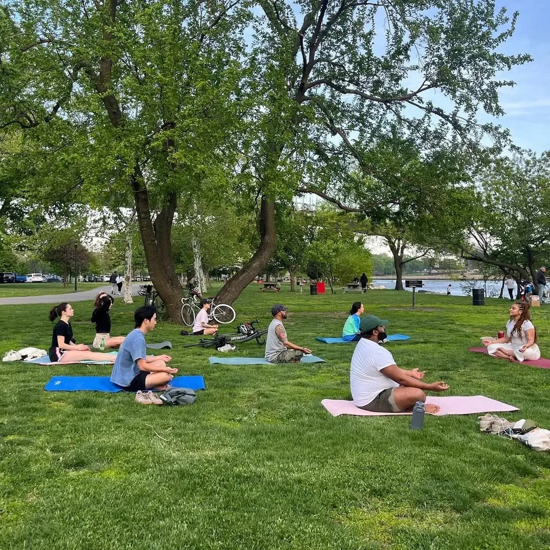 Free summer yoga returns to Randall’s Island Park in New York City