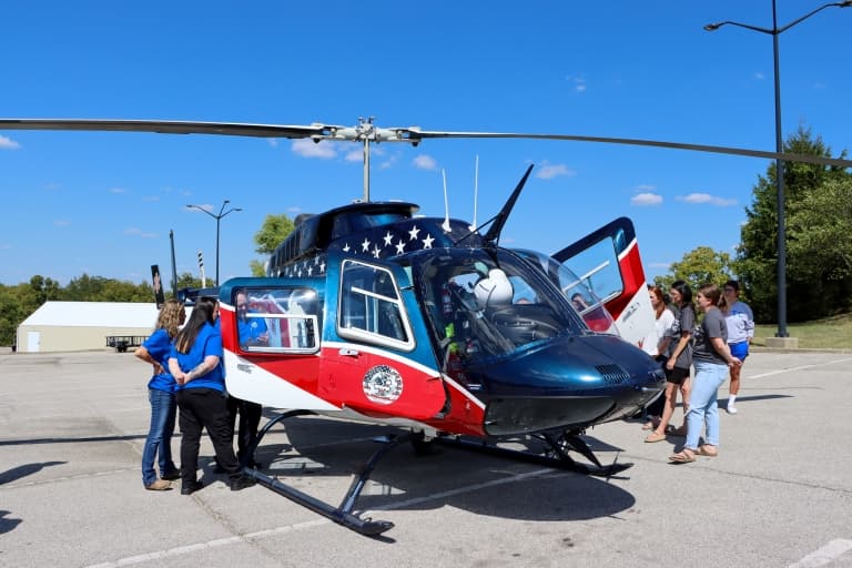 Air Evac Gives Tell City Students Real-World EMS Career Lesson