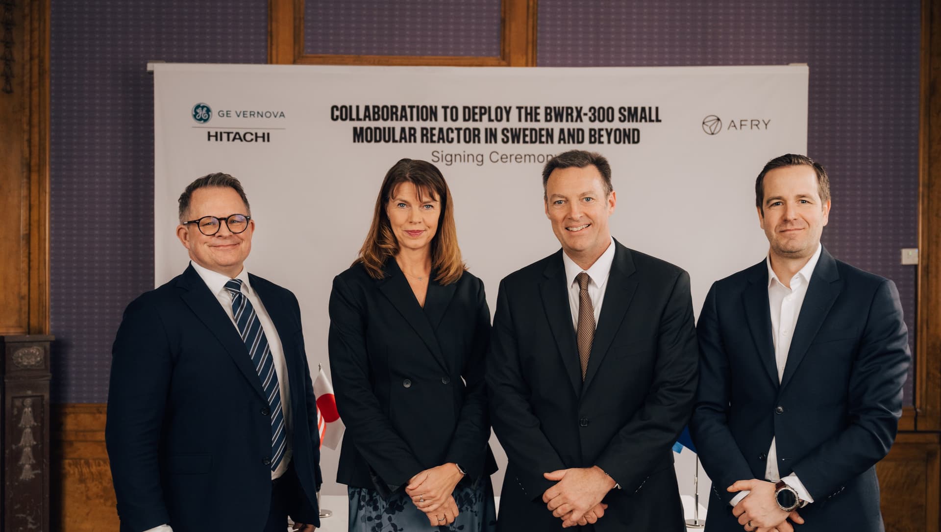 GE Vernova Hitachi Partners with AFRY to Deploy BWRX-300 SMRs in Sweden