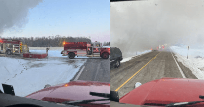 Richville Home Off County Highway 14 Destroyed by Fire; No Serious Injuries