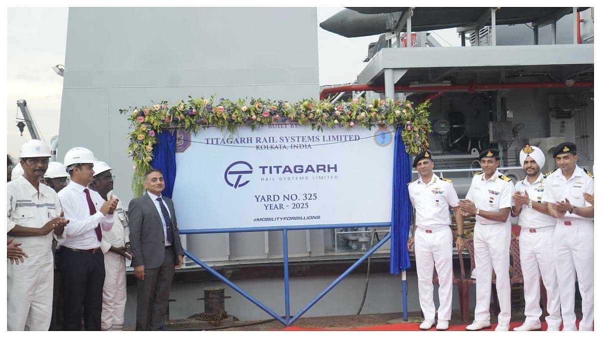 Titagarh launches fourth catamaran diving support craft for Indian Navy