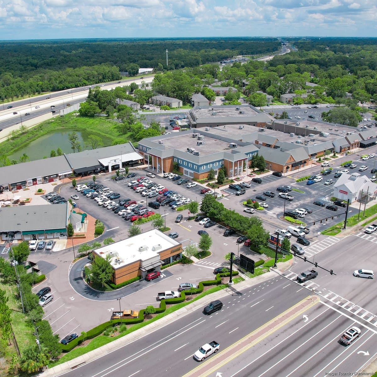 Insurance company cuts Longwood headquarters, shopping center hits market