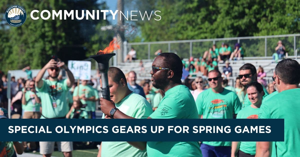 Over 300 athletes compete in Buncombe Special Olympics spring games despite rain