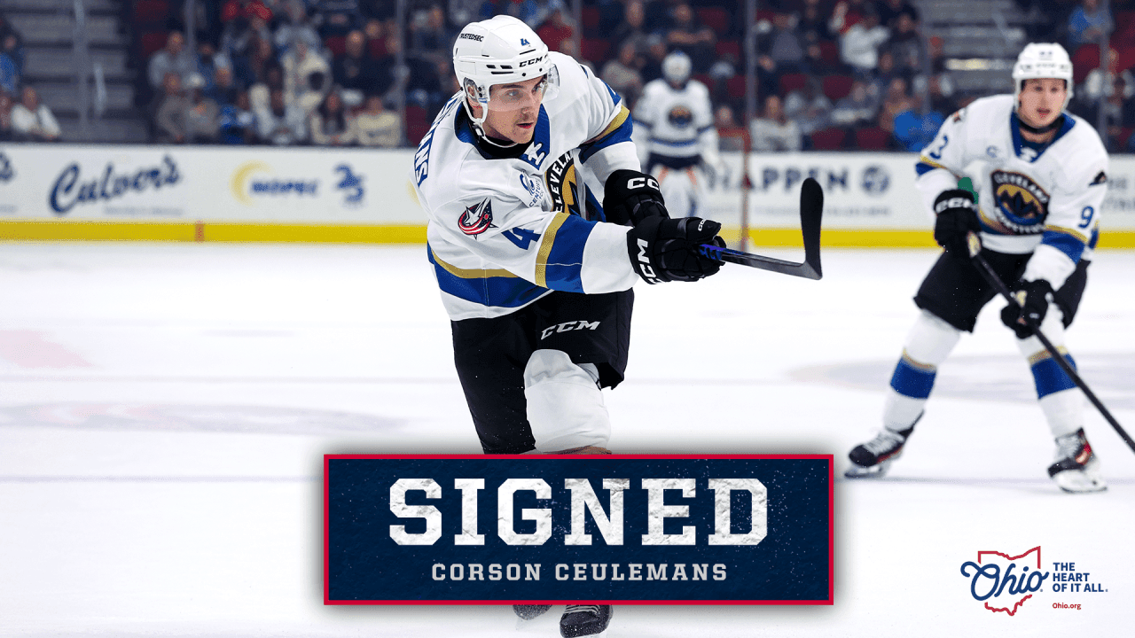 Blue Jackets sign Corson Ceulemans to one-year extension