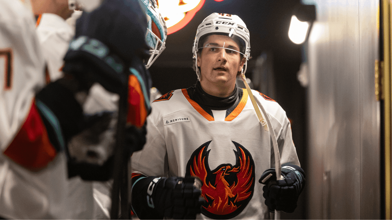 21-Year-Old Tyson Jugnauth Growing into Two-Way AHL All-Star for Coachella Valley