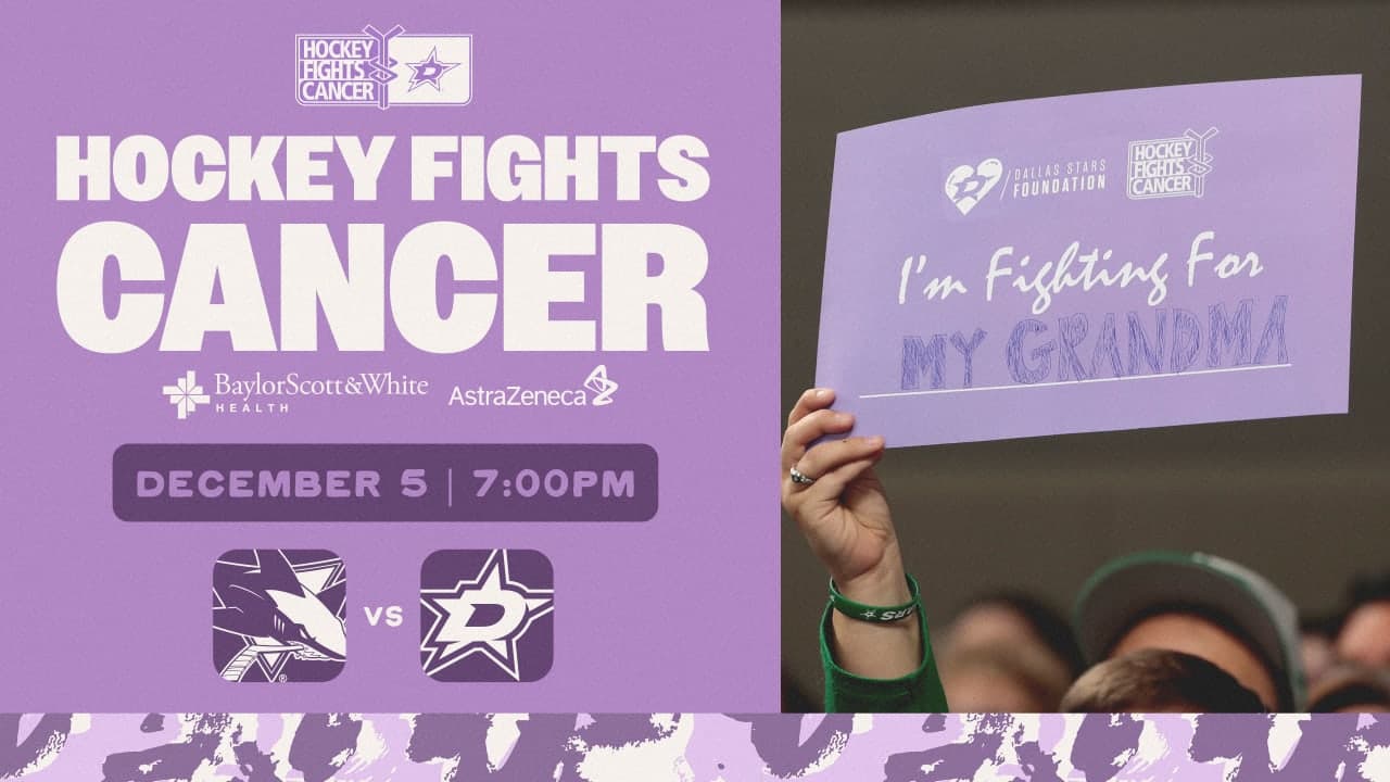 Dallas Stars Raise Funds and Awareness for Cancer