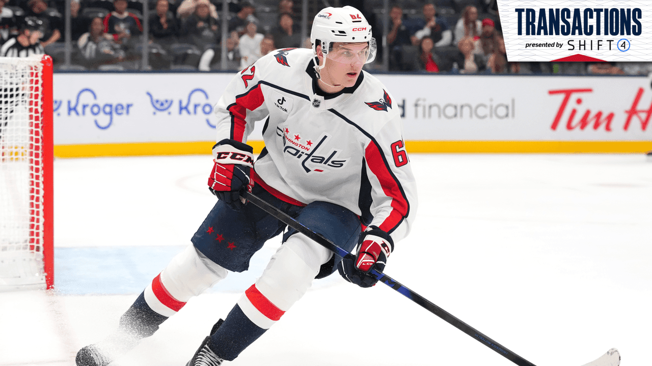 Capitals Recall AHL Rookie Leader Protas After Historic Six-Point Game