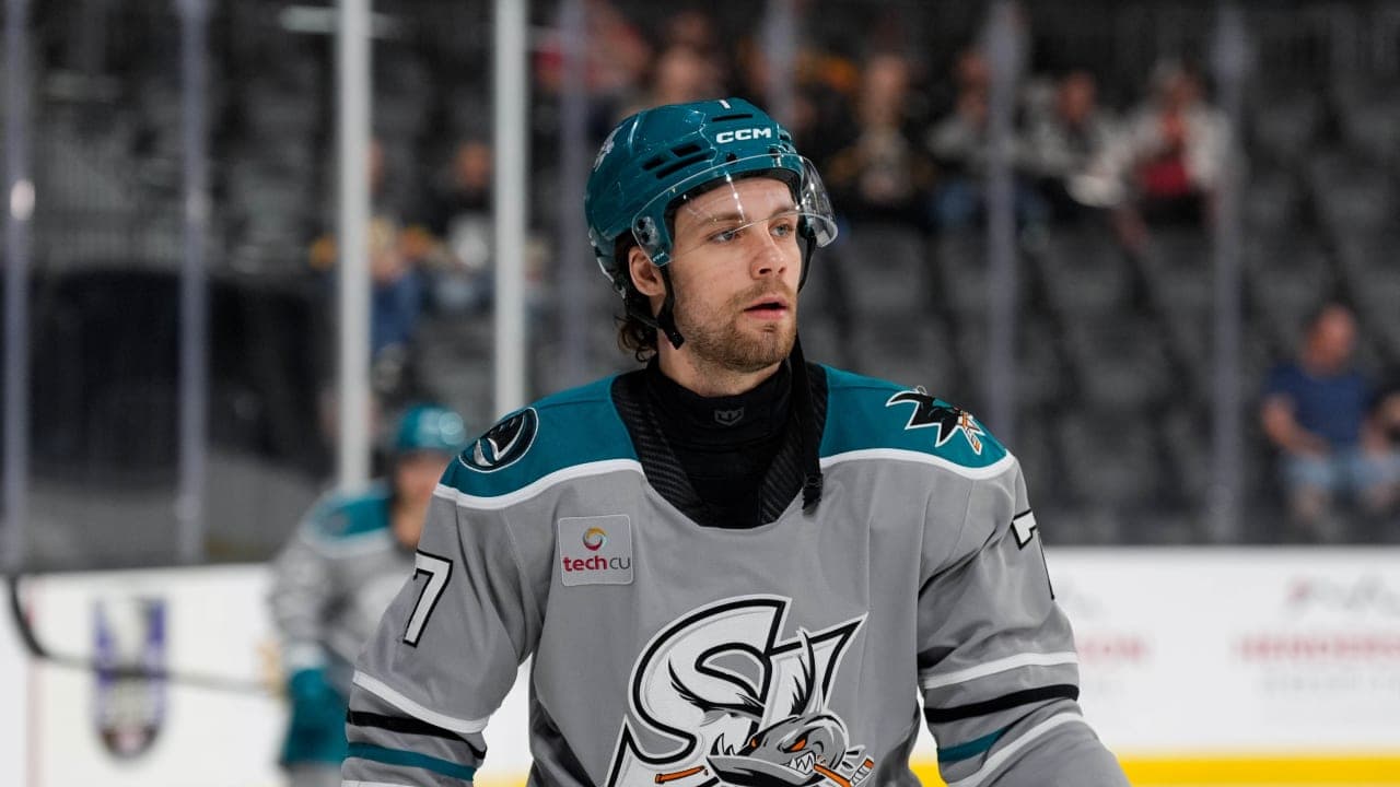 Sharks re-sign Nolan Allan to two-year deal for Barracuda blue line