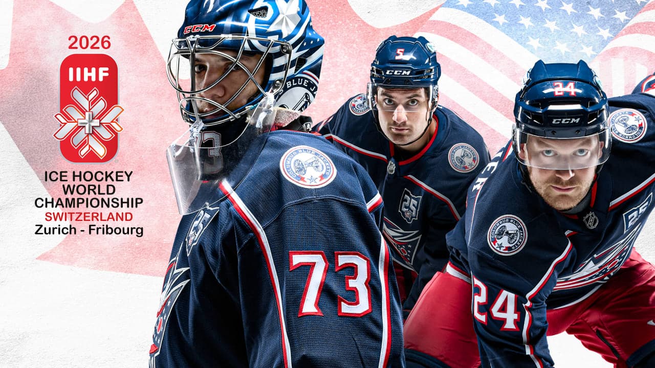 Blue Jackets send Greaves, Mateychuk and Olivier to world championship