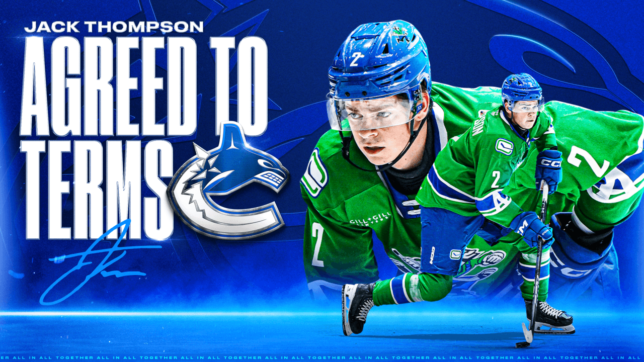 Canucks add veteran AHL defenseman Jack Thompson on one-year deal