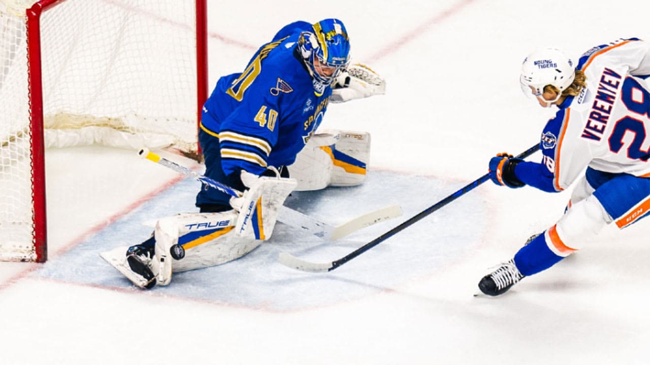 Blues extend Will Cranley, preserving Thunderbirds goaltending depth