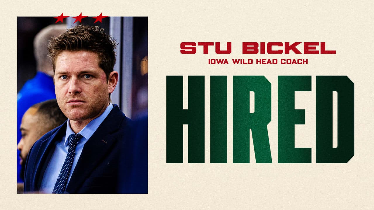 Wild hire Stu Bickel as Iowa Wild head coach