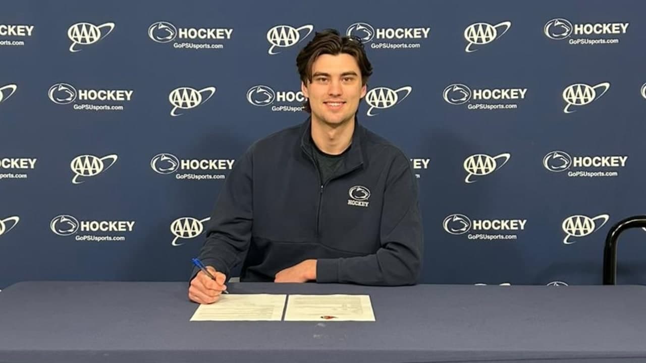 Senators Sign Penn State Goalie Reidler to Two-Year Entry-Level Contract