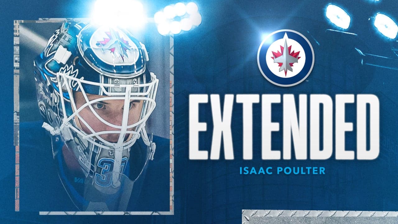 Jets extend Manitoba Moose goalie Isaac Poulter for one year