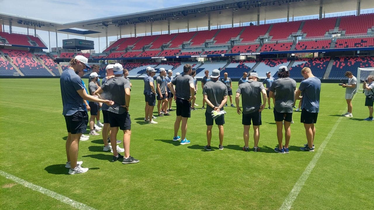 Blues prospects bond at St. Louis City SC facility before camp