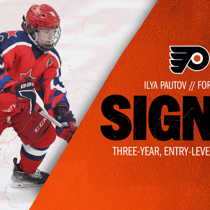 Flyers sign Ilya Pautov, adding another prospect for Lehigh Valley