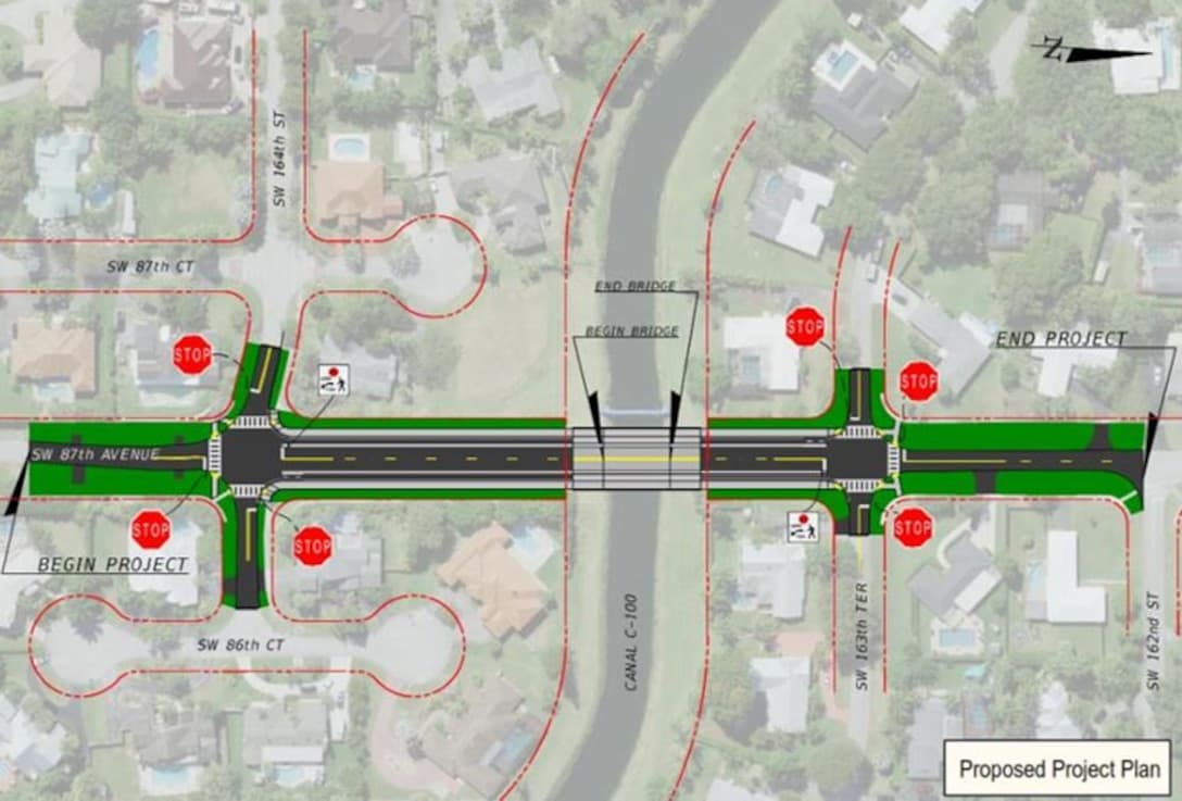 Miami-Dade to open completed 87th Avenue Bridge for South Dade relief