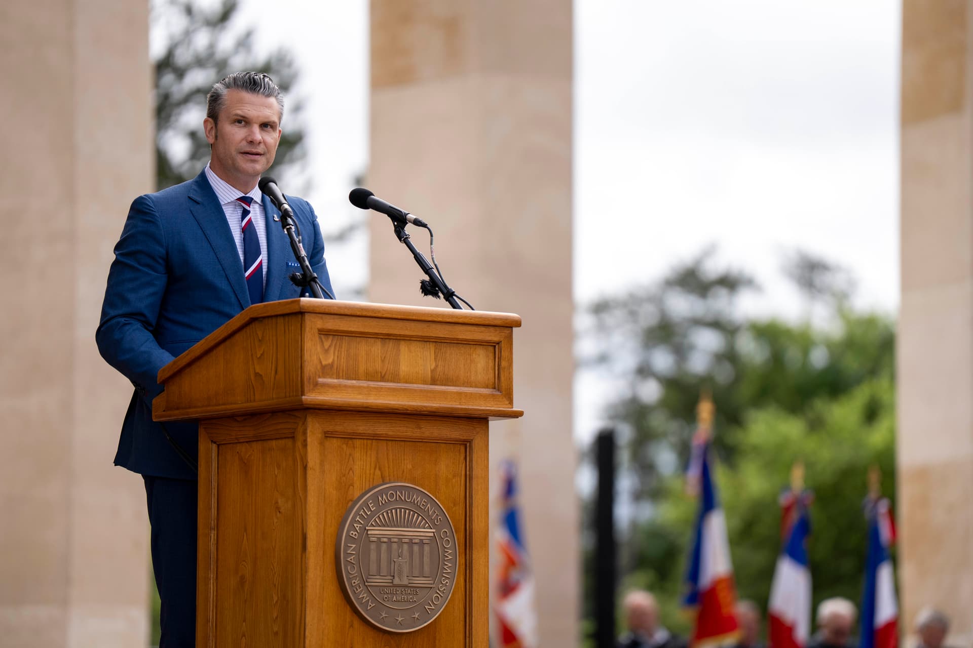 Hegseth echoes Trump border rhetoric in Europe speech