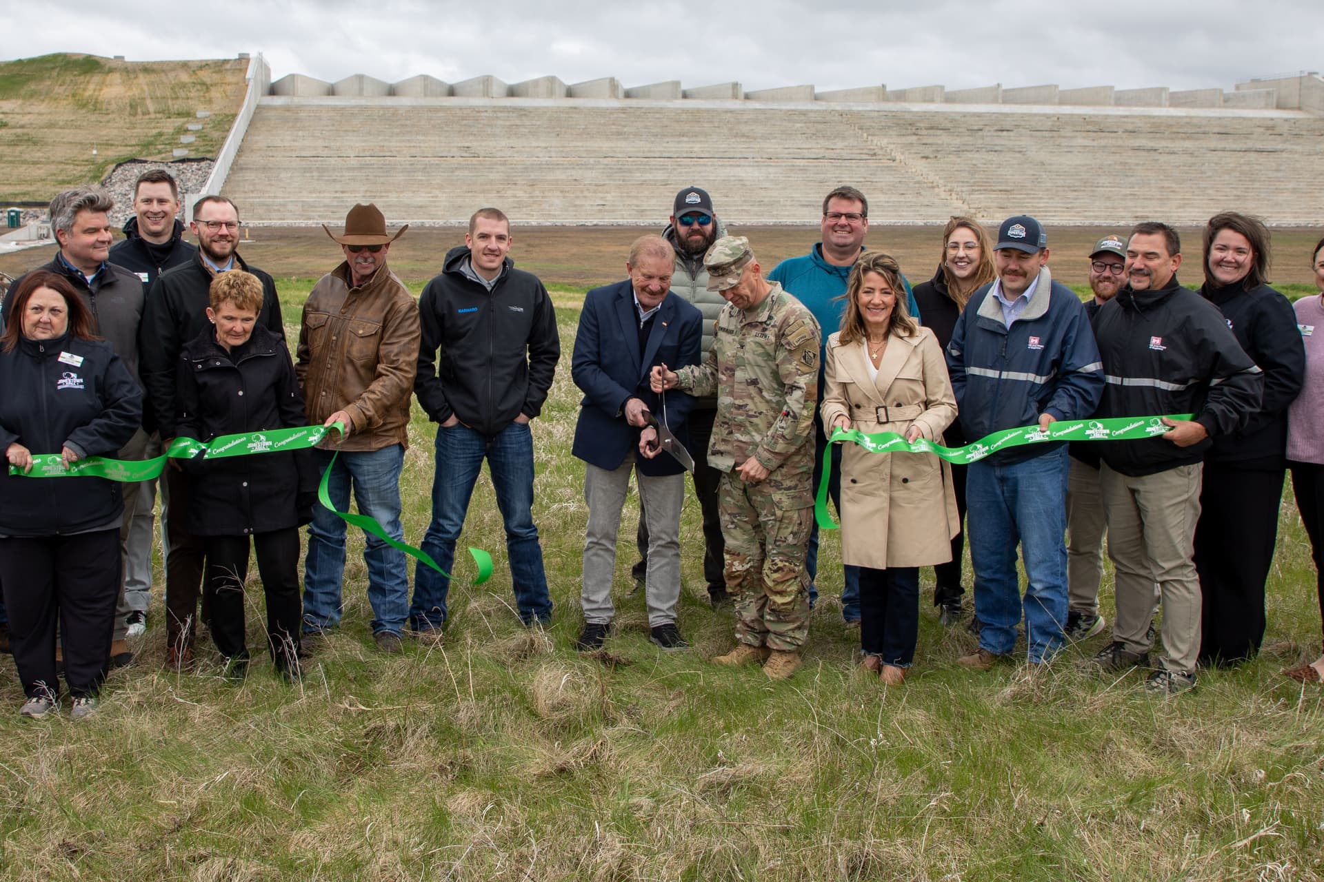 Pipestem Dam spillway modification project completed after two years of work