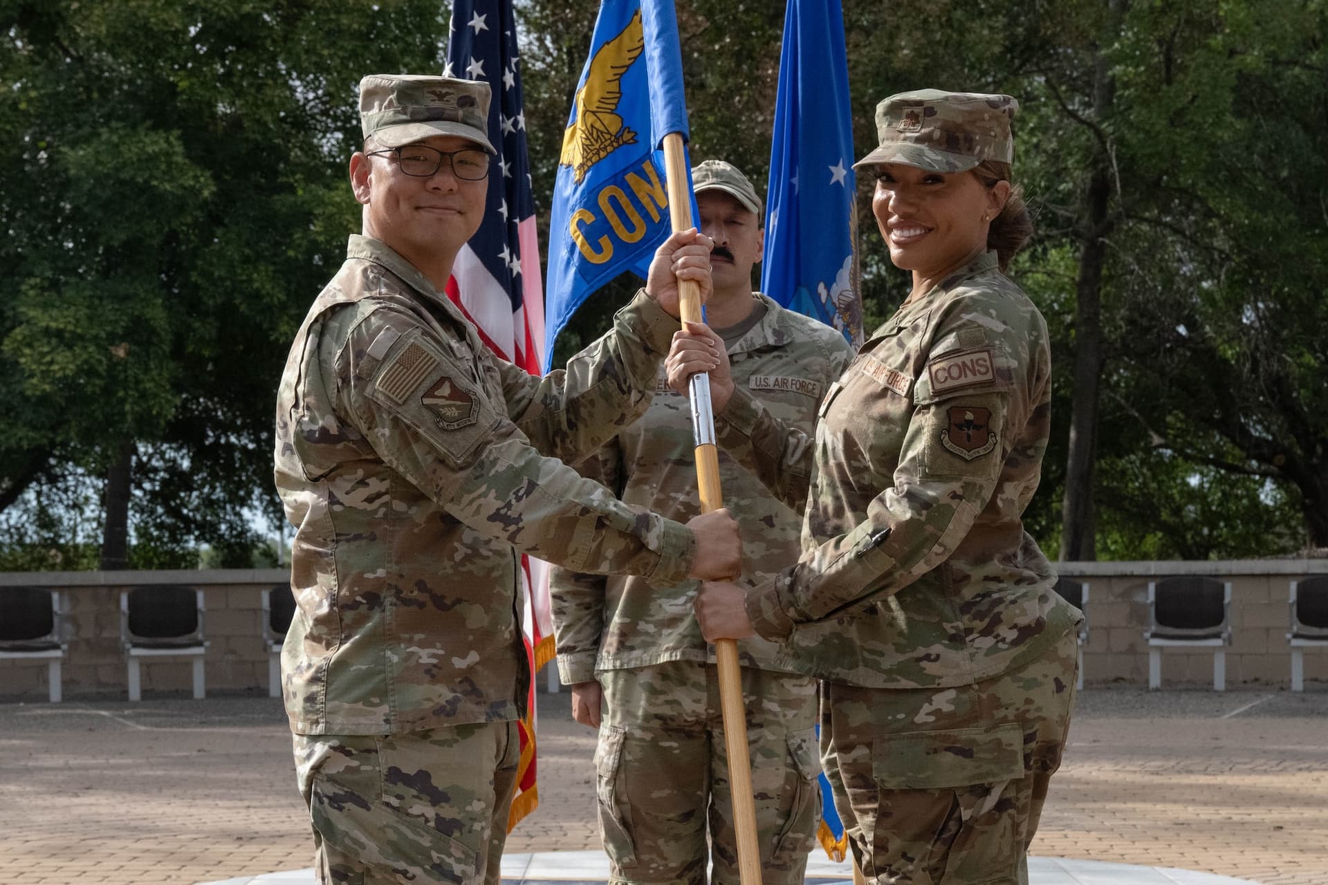 Maj. Vanessa Valente takes command of Laughlin’s 47th Contracting Squadron