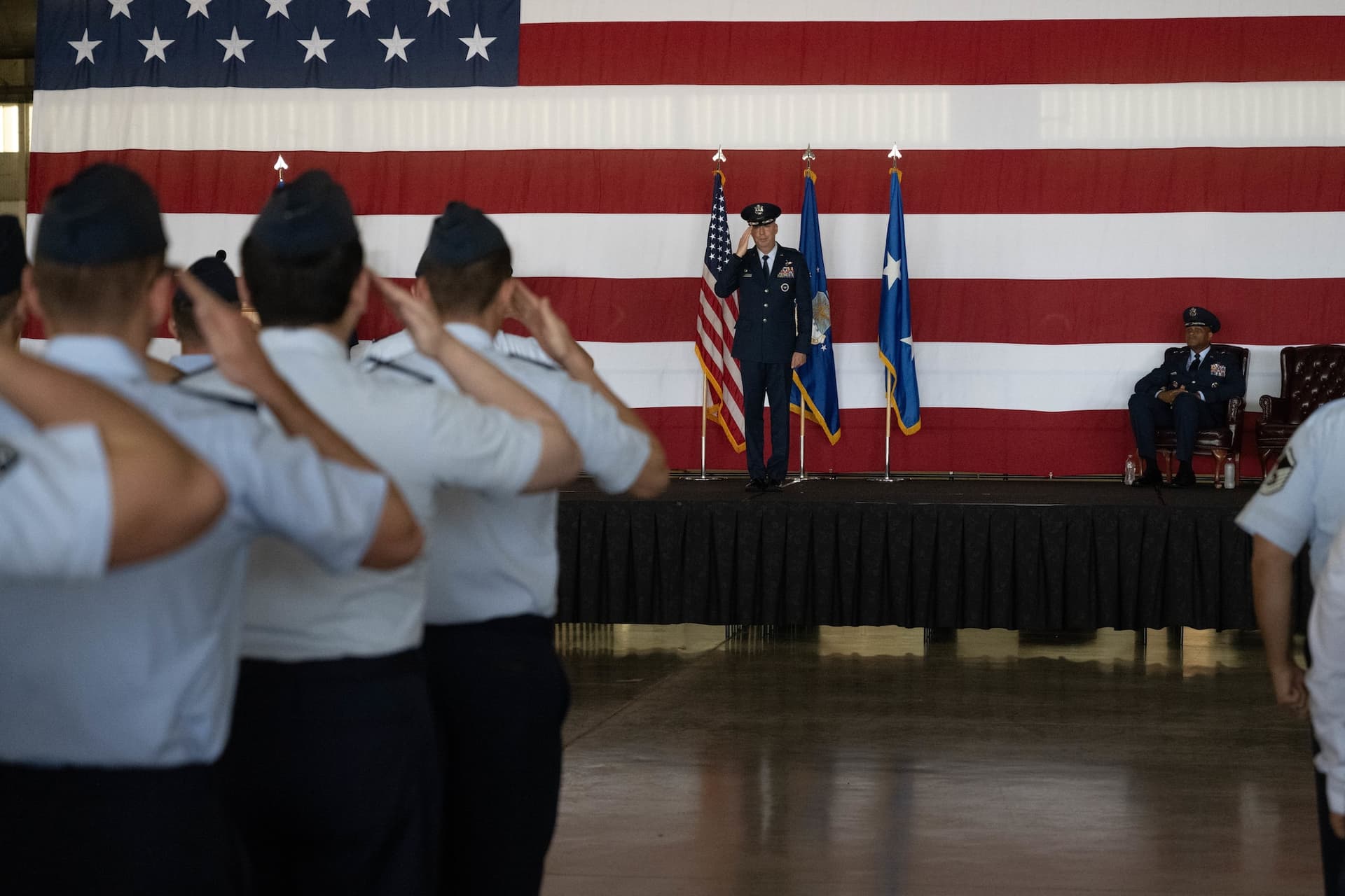 Col. Eric Bissonette takes command of Laughlin's 47th Flying Training Wing