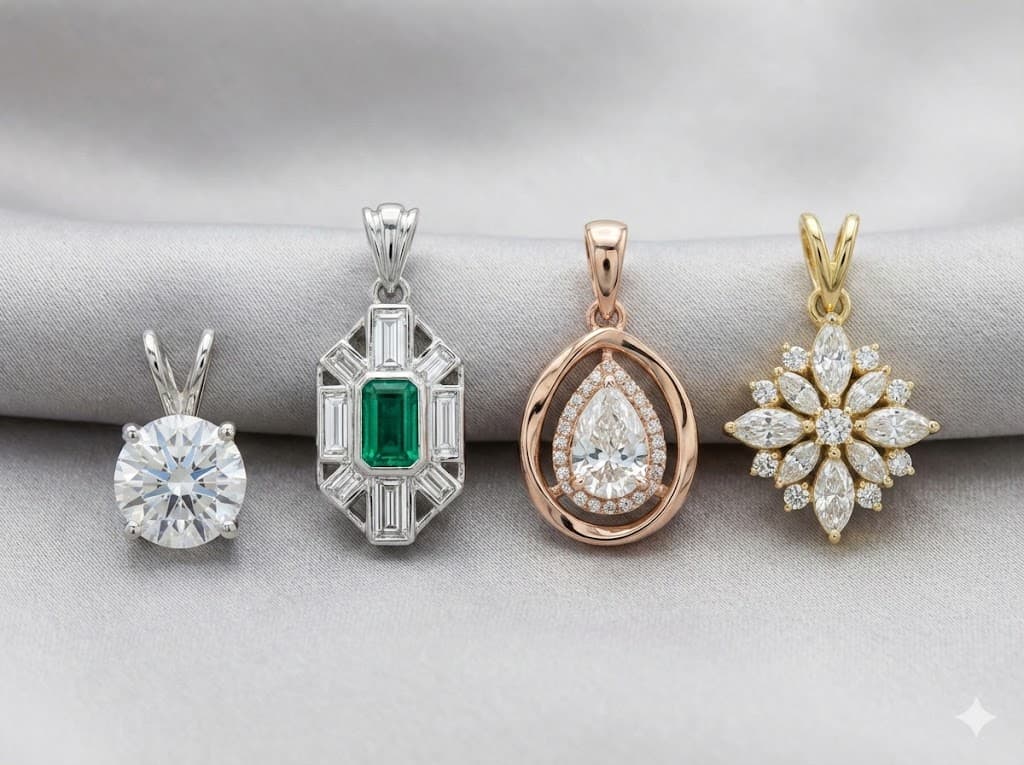 Sculptural Lab Diamond Statement Pendants Define Spring 2026 Runway-to-Retail