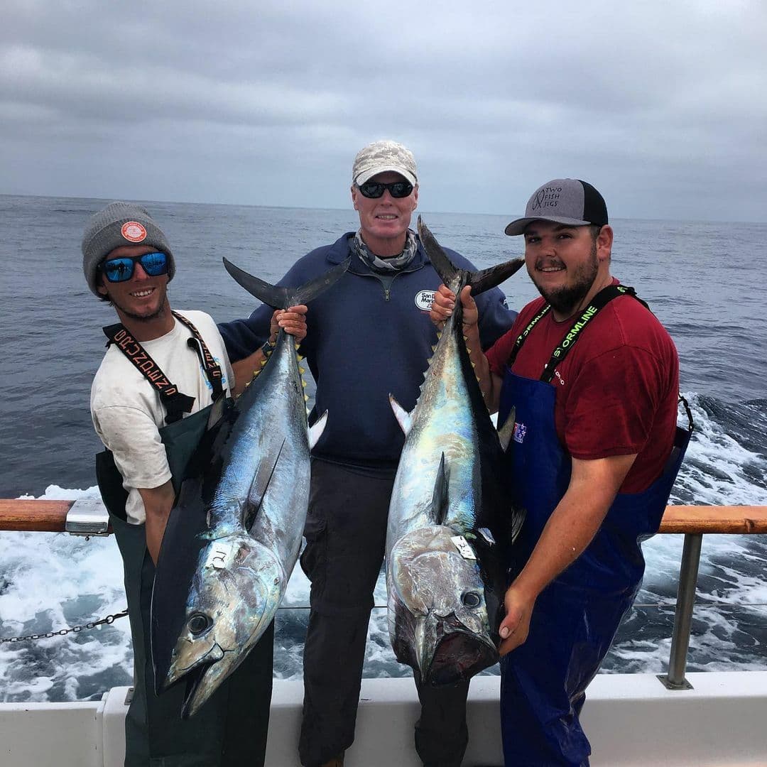 Red Rooster III: Kite and Flyline Bites Right Before Dark Yield Bluefin
