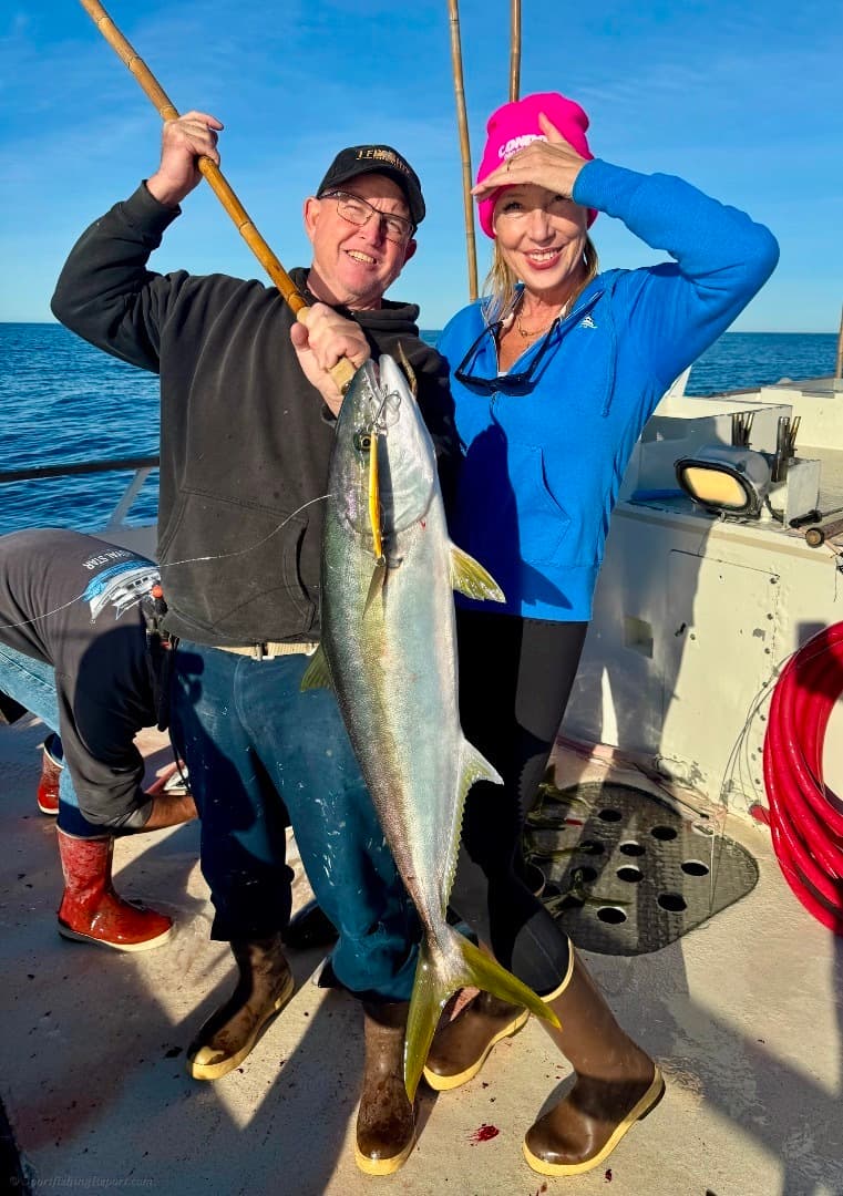 Year-End Yellowtail and Yellowfin Action Off the Coast
