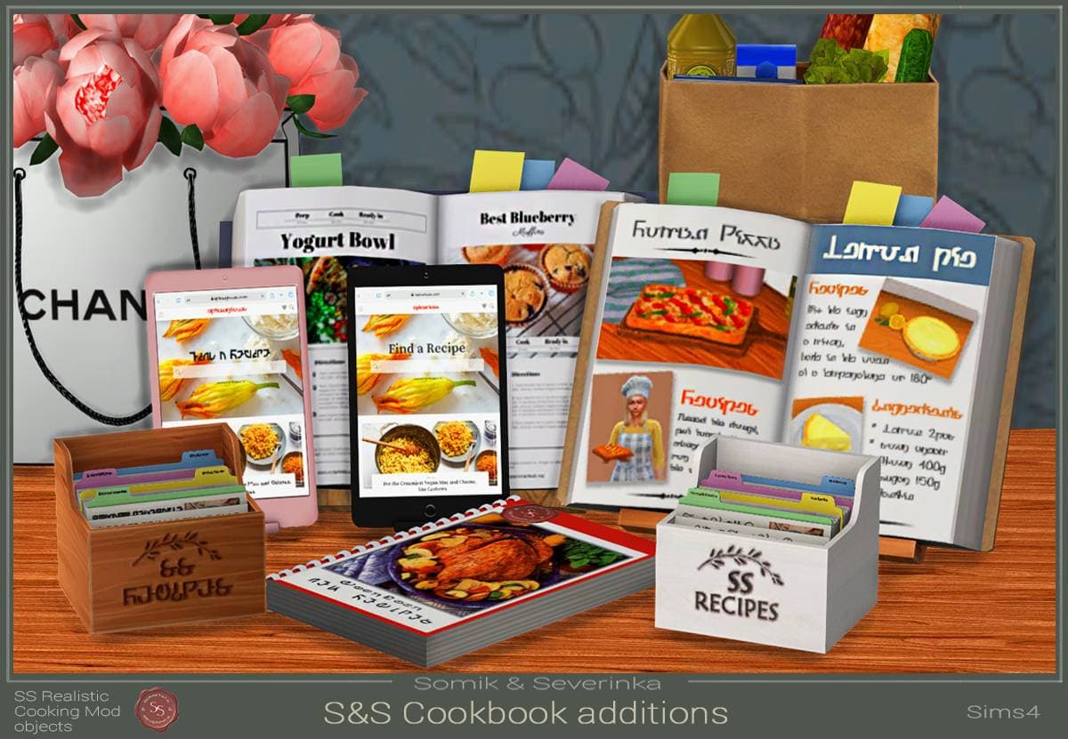 Cookbook S&S Mod Receives Version 12.03 Update With New Kitchen Features
