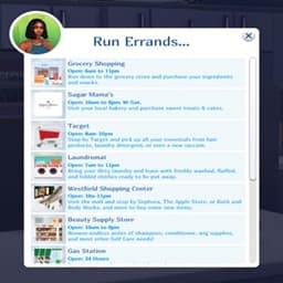 Run Errands mod lets Sims shop and travel off-lot in The Sims 4
