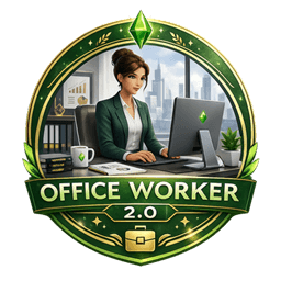 Office Worker Sims 4 career mod gets stability fix, HR progression repair