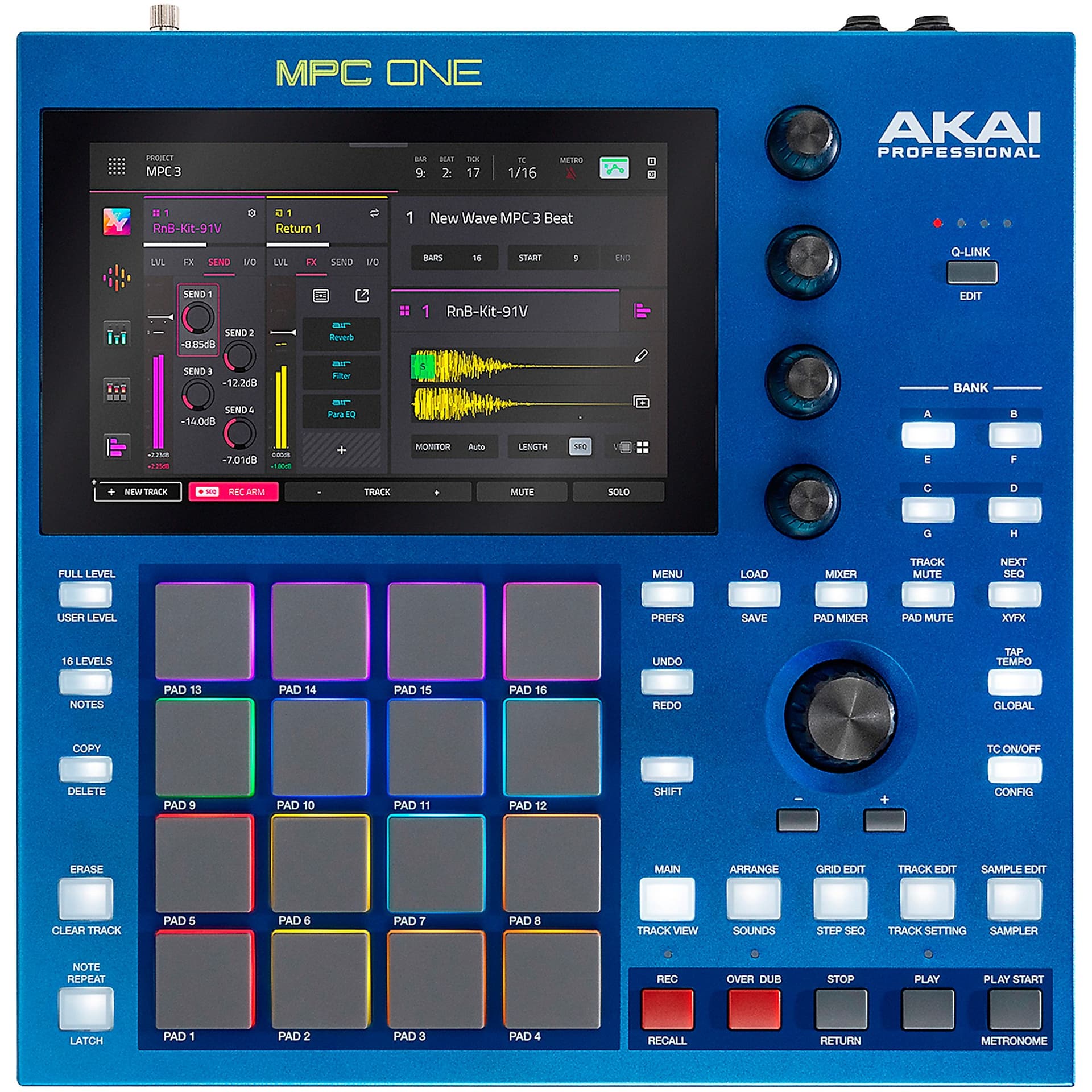 Akai MPC One G2 boosts speed and storage for hybrid performers