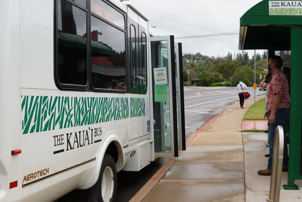 Kaua‘i Bus shifts Līhue campus stop for Friday maintenance work