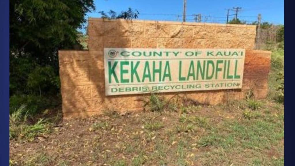 Kekaha Landfill Closing Midday For Community Event, County Says