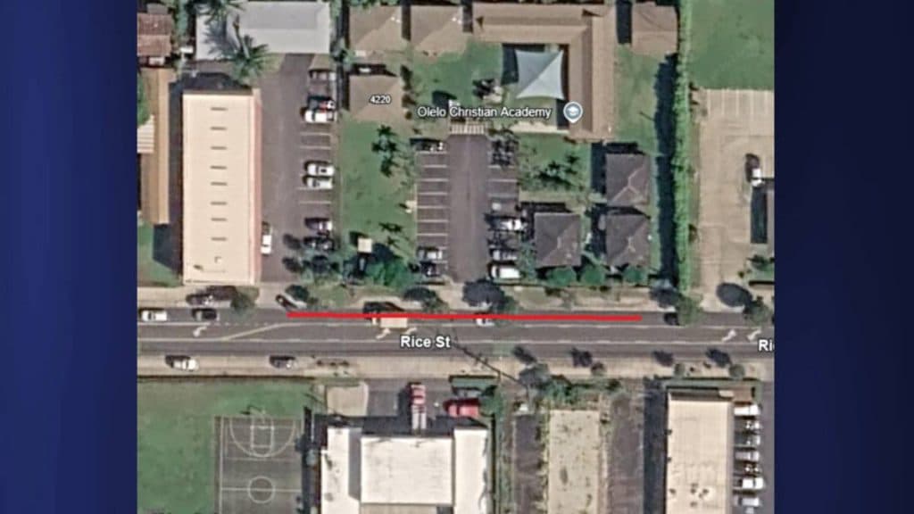 Rice Street lane closure planned for sewer manhole repair in Līhue