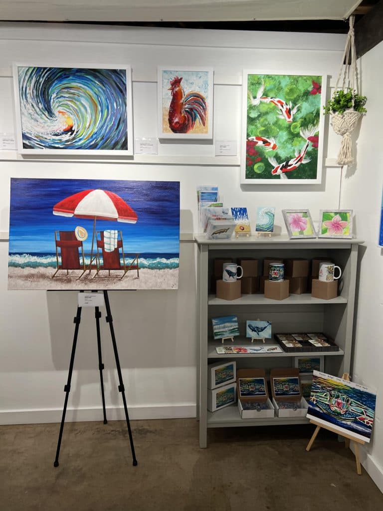 Maui artist opens Paint Aloha gallery and studio in Waikoloa
